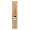 Easter Set, wooden keychain & scented Easter candle flat (30cm) (GRAY)