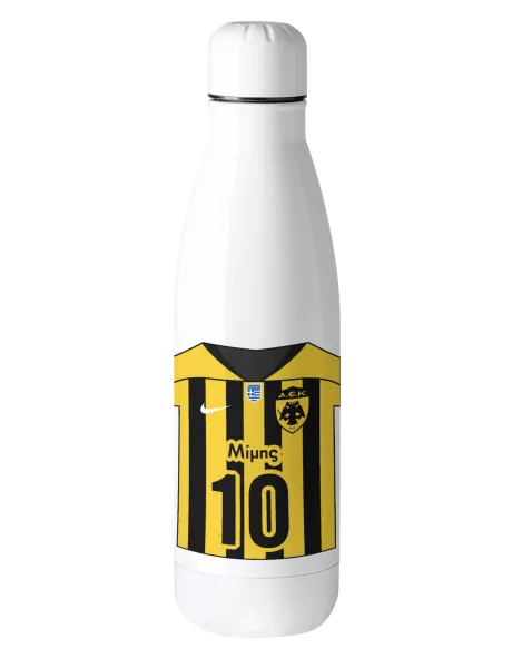 ΑΕΚ εμφάνιση — Metal mug thermos (Stainless steel), 500ml