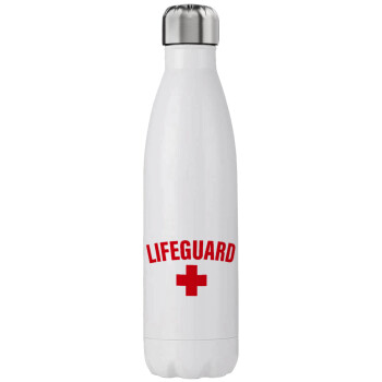 Lifeguard, Μεταλλικό παγούρι θερμός (Stainless steel), διπλού τοιχώματος, 750ml