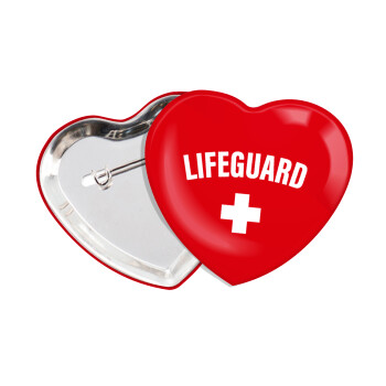 Lifeguard, Κονκάρδα παραμάνα καρδιά (57x52mm)
