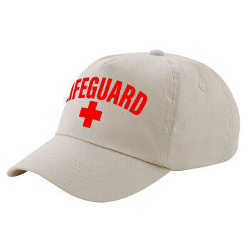 Lifeguard, SAND Adult Cap Cotton (UNISEX, ONE SIZE)