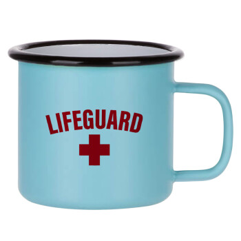 Lifeguard, Κούπα Μεταλλική εμαγιέ ΜΑΤ σιέλ 360ml