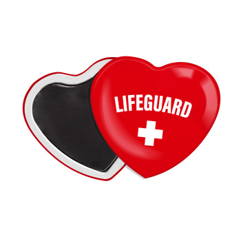 Lifeguard, Μαγνητάκι καρδιά (57x52mm)