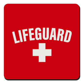 Lifeguard, Τετράγωνο μαγνητάκι ξύλινο 9x9cm