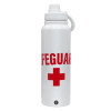 1L Stainless Steel Thermal Bottle with Phone Holder & Double Wall Insulation
