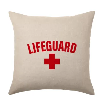 Lifeguard, Μαξιλάρι καναπέ ΛΙΝΟ 40x40cm περιέχεται το  γέμισμα