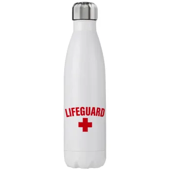 Lifeguard, Μεταλλικό παγούρι θερμός (Stainless steel), διπλού τοιχώματος, 750ml