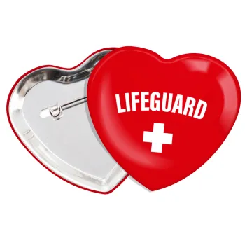 Lifeguard, Κονκάρδα παραμάνα καρδιά (57x52mm)