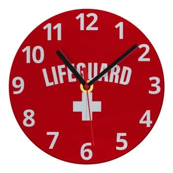 Lifeguard, Ρολόι τοίχου γυάλινο (20cm)