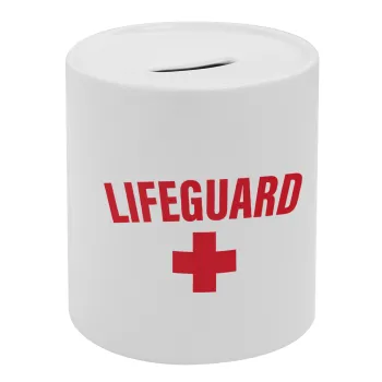 Lifeguard, Κουμπαράς πορσελάνης με τάπα