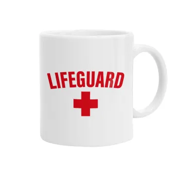 Lifeguard, Ceramic coffee mug, 330ml