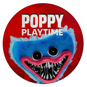 Poppy Playtime Huggy wuggy, Επιφάνεια κοπής γυάλινη στρογγυλή (30cm)