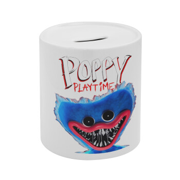 Poppy Playtime Huggy wuggy, Κουμπαράς πορσελάνης με τάπα