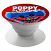 Poppy Playtime Huggy wuggy, Pop Socket Λευκό Βάση Στήριξης Κινητού στο Χέρι