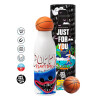 Bascetball Metal mug thermos, double wall, 550ml