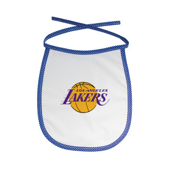 Lakers, Σαλιάρα μωρού αλέκιαστη με κορδόνι Μπλε