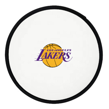 Lakers, Βεντάλια υφασμάτινη αναδιπλούμενη με θήκη (20cm)