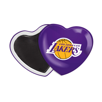 Lakers, Μαγνητάκι καρδιά (57x52mm)