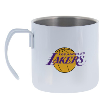 Lakers, Mug Stainless steel double wall 400ml