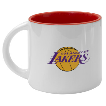 Lakers, Κούπα κεραμική 400ml Λευκή/Κόκκινη