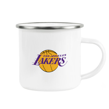 Lakers, Κούπα Μεταλλική εμαγιέ λευκη 360ml