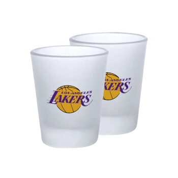 Lakers, Σφηνοπότηρα γυάλινα 45ml του πάγου (2 τεμάχια)