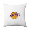 Lakers, Μαξιλάρι καναπέ 40x40cm περιέχεται το  γέμισμα