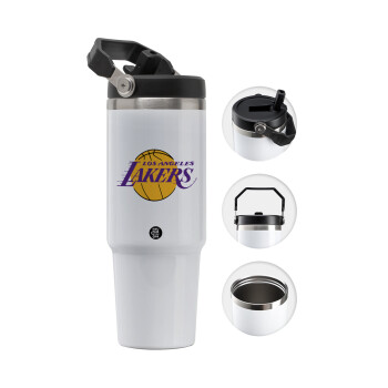 Lakers, Θερμός Ανοξείδωτο 30oz με χερούλι
