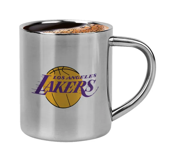 Lakers — Double-wall metal cup for espresso (220ml)