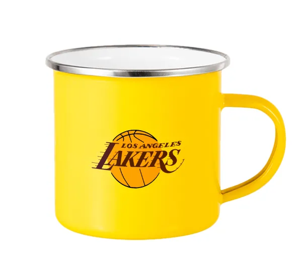 Lakers — Yellow Enamel Metallic Cup 360ml