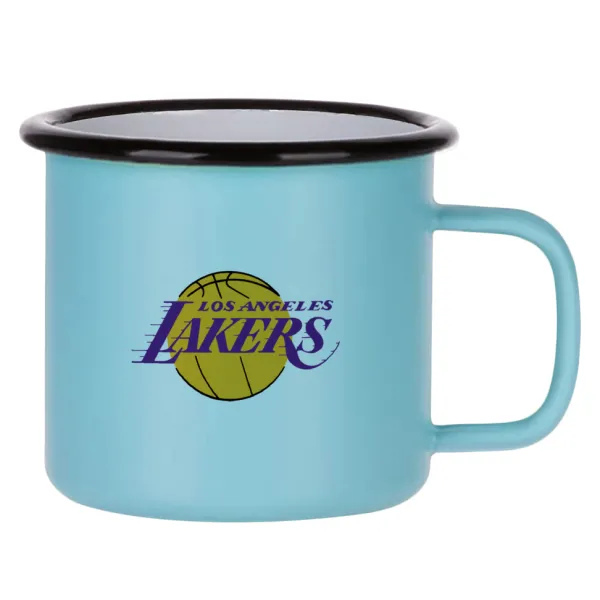Lakers — Κούπα Μεταλλική εμαγιέ ΜΑΤ σιέλ 360ml