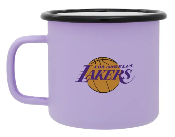 Lakers — Κούπα Μεταλλική εμαγιέ ΜΑΤ Light Pastel Purple 360ml