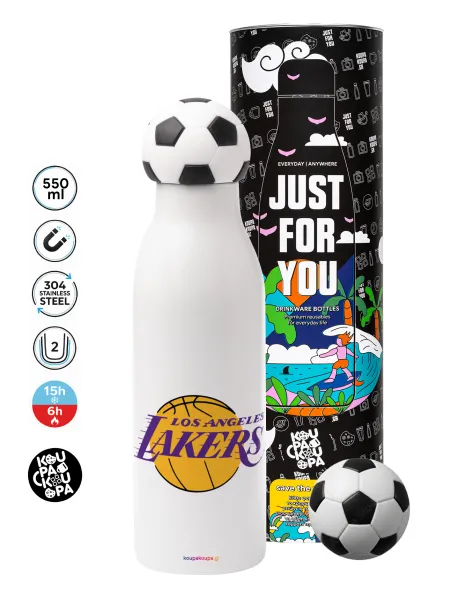 Lakers — Soccer Metal mug thermos, double wall, 550ml