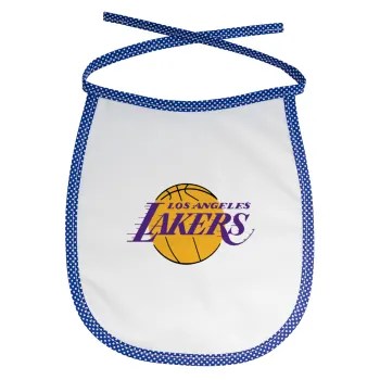 Lakers, Σαλιάρα μωρού αλέκιαστη με κορδόνι Μπλε