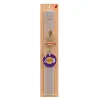 Easter Set, wooden keychain & scented Easter candle flat (30cm) (GRAY)