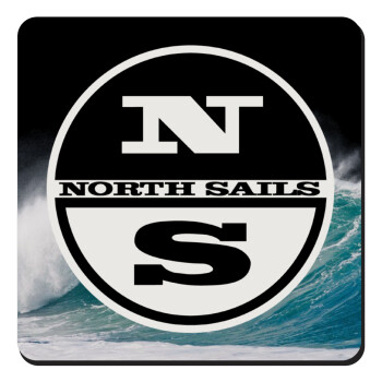North Sails, Τετράγωνο μαγνητάκι ξύλινο 9x9cm