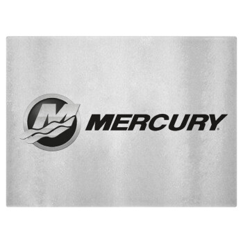 Mercury, Επιφάνεια κοπής γυάλινη (38x28cm)