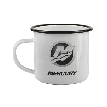 Mercury, Κούπα εμαγιέ με μαύρο χείλος 360ml