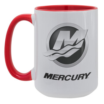 Mercury, Κούπα Mega 15oz, κεραμική Κόκκινη, 450ml