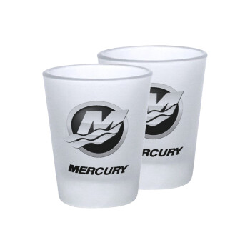 Mercury, Σφηνοπότηρα γυάλινα 45ml του πάγου (2 τεμάχια)