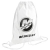 Backpack pouch GYMBAG white (28x40cm)