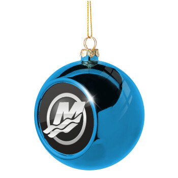 Mercury, Χριστουγεννιάτικη μπάλα δένδρου Μπλε 8cm