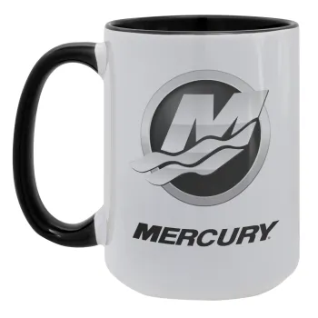 Mercury, Κούπα Mega 15oz, κεραμική Μαύρη, 450ml