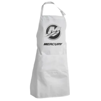 Mercury, Adult Chef Apron (with sliders and 2 pockets)