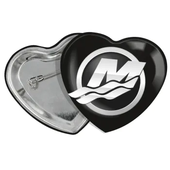 Mercury, Κονκάρδα παραμάνα καρδιά (57x52mm)