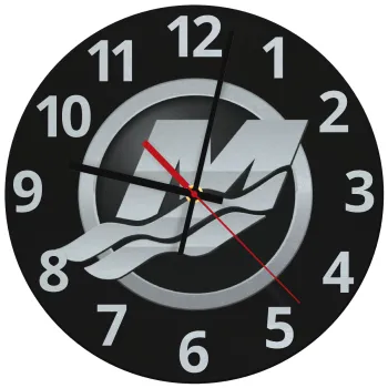 Mercury, Ρολόι τοίχου γυάλινο (30cm)