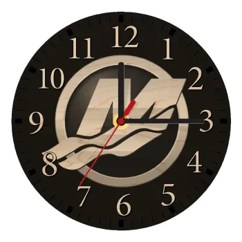 Mercury, Ρολόι τοίχου ξύλινο plywood (20cm)