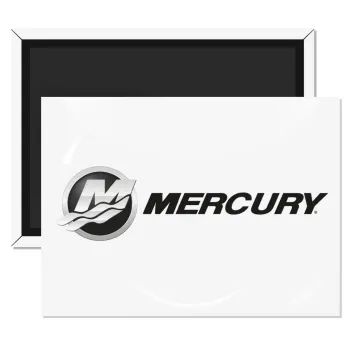 Mercury, Ορθογώνιο μαγνητάκι ψυγείου διάστασης 9x6cm