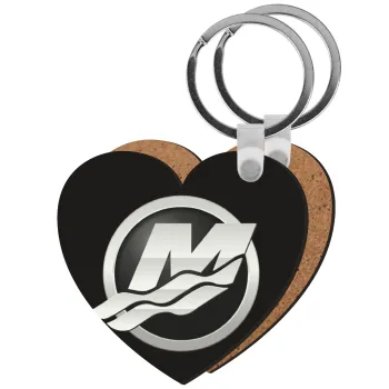 Mercury, Μπρελόκ Ξύλινο καρδιά MDF