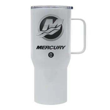 Mercury, Mega Stainless steel Tumbler with lid, double wall 750L